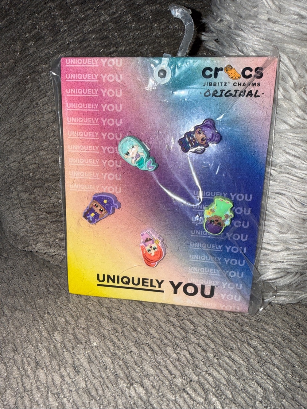 CROCS Jibbitz Charms Pack with Multicolor Character Pins